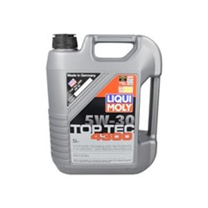 LIM2324 5W30 5L Engine oil TopTec 4300 (5L) SAE 5W30 ;API CF; SN; ACEA A1; A5; B1