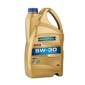 RAV DXG SAE 5W30 4L Engine oil Cleansynto (4L) SAE 5W30 ;API SN; CHRYSLER MS 6395; FO