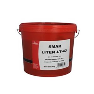 LITEN LT-43 4,5KG Bearing grease lithium complex LITEN LT (4,5KG);  30/+130°C; DIN 