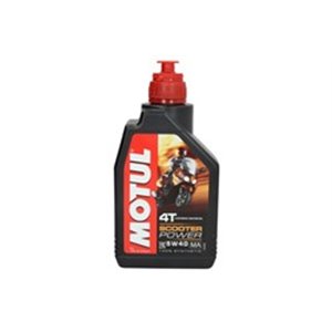SCOOTERP 5W40 1L 4T engine oil 4T MOTUL Scooter Power SAE 5W40 1l SN JASO MA synth