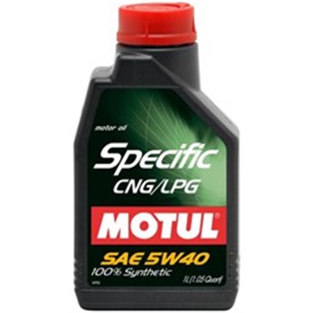 SPECIFIK CNG/LPG 5W40 1L Motorolja SPECIFIK (1L) SAE 5W40 API CF SM ACEA C3 BMW LL 04