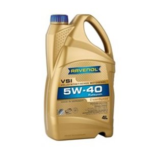 RAV VSI SAE 5W40 4L Engine oil Cleansynto (4L) SAE 5W40 ;API SM/CL/CF; ACEA A3/B4; BM