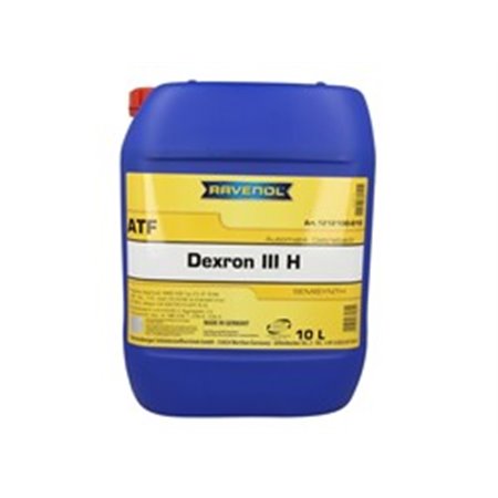 RAV ATF DEXRON III H 10L ATF oil ATF Dexron H III (10L)  ALLISON C4 ALLISON TES 389 MAN