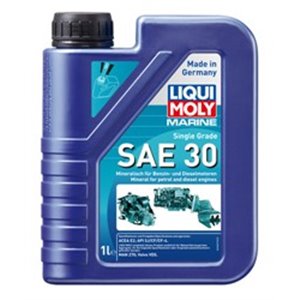 LIM25065 SAE30 MINERAL 1L 4T engine oil LIQUI MOLY MAN 270; VOLVO VDS SAE 30 1l