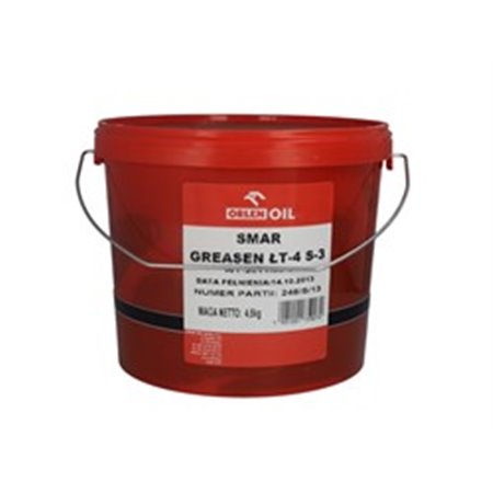 GREASEN LT-4 S3 4,5KG Bearing grease lithium complex GREASEN LT (4,5KG)  30/+140°C DI
