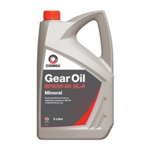 GEAR OIL EP80W90 GL5 5L Käigukastiõli MTF (5L) SAE 80W90 API GL 5 FORD M2C197 A MB 235