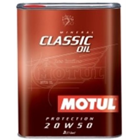CLASSIC OIL 20W50 2L Engine oil CLASSIC (2L) SAE 20W50 API CC SF