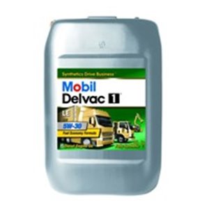 DELVAC 1 LE 5W30 20L Engine oil DELVAC (20L) SAE 5W30 (DPF; EGR; Low Saps; SCR) ;API C