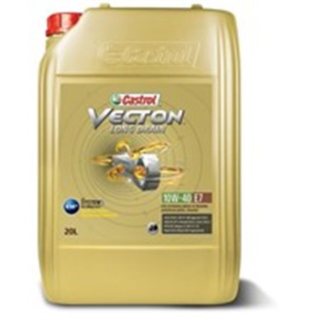 VECTON LD E7 10W40 20L Engine oil VECTON (20L) SAE 10W40 API CF CJ 4 ACEA E4 E7 DAF