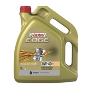 EDGE 0W40 R 5L Engine oil Edge (5L) SAE 0W40  RENAULT RN17 RSA