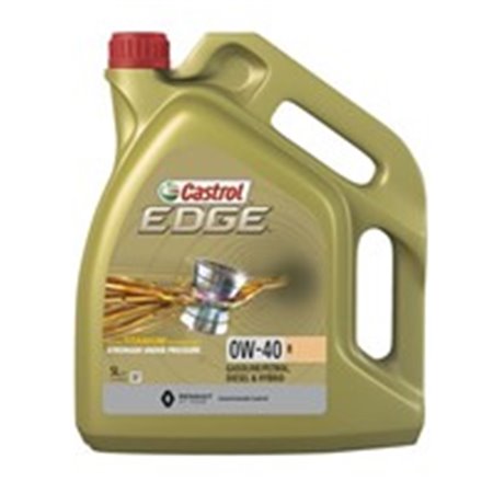 EDGE 0W40 R 5L Engine oil Edge (5L) SAE 0W40  RENAULT RN17 RSA