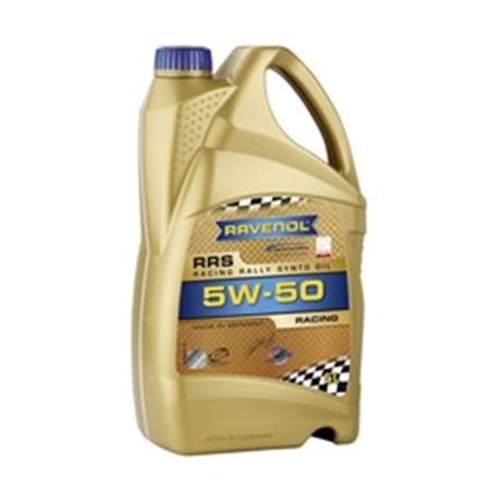 RAV RRS 5W50 5L Engine oil RAVENOL  Racing Rally Synto SAE 5W50  5 l  Rajdy, W