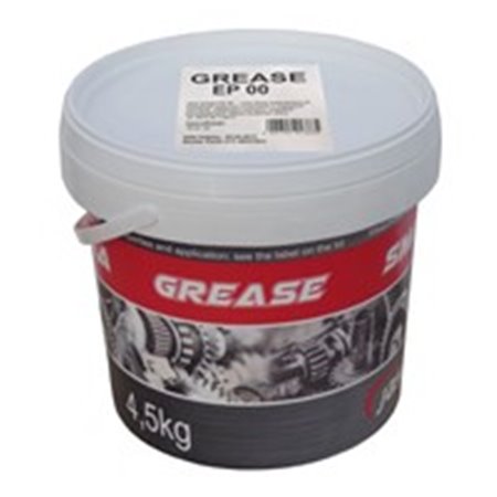 JAS. EP 00 4,5 KG Centralized lubrication system grease lithium (4,5KG)  20/+100°C