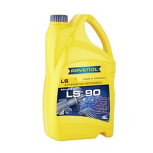 RAV LS 90 4L MTF oil LS (4L) SAE 90 (limited slip (LS)) ;API GL 5; GL 5 LS; GM