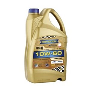 RAV RSS 10W60 5L Engine oil RAVENOL ; Racing Sport Synto SAE 10W60 ; 5 l ; Rajdy, 