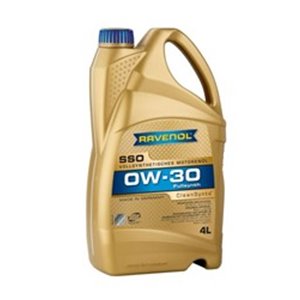 RAV SSO SAE 0W30 4L Engine oil Cleansynto (4L) SAE 0W30 ;API CF; SN; ACEA A3/B4; BMW 