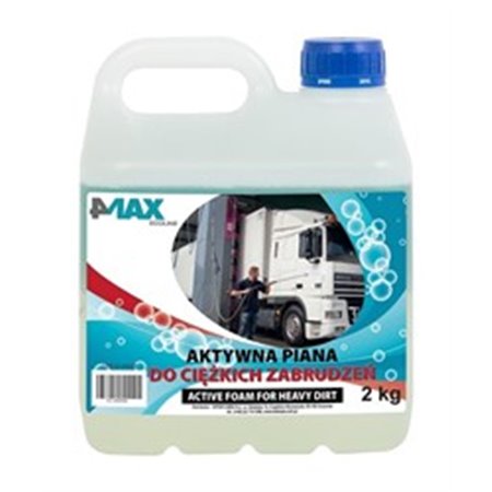 4MAX 1305-01-0050E - Kemiskt medel för att ta bort vägsmuts, 2 kg aktivt skum/vätska 4MAX, DIMER-ersättning, avsedd användning: 