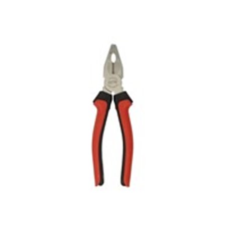 The pliers are made of chrome vanadium steel, guaranteeing high durability and reliability. The handle is covered with anti-slip