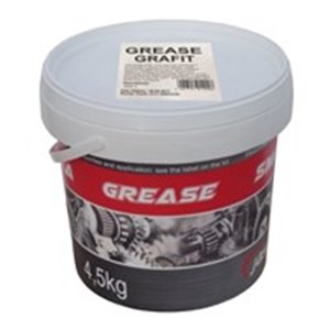 JAS. GRAFIT 4,5 KG Special grease calcium complex/graphite, resistant to water (4,5K