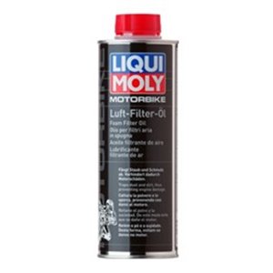 LIM1625 0.5L FILTER OIL Air filter oil LIQUI MOLY FILTER OIL for soaking 0,5l for foam/sp