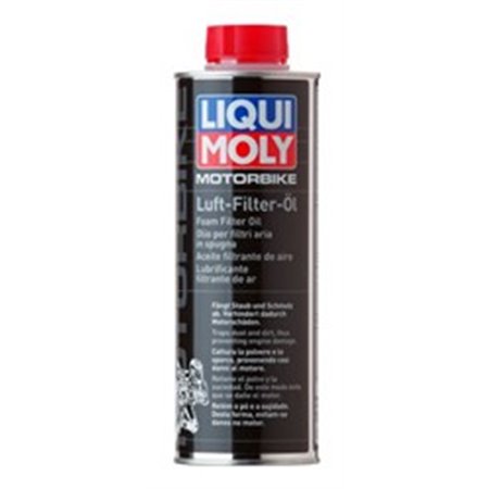 LIM1625 0.5L FILTER OIL Air filter oil LIQUI MOLY FILTER OIL for soaking 0,5l for foam/sp