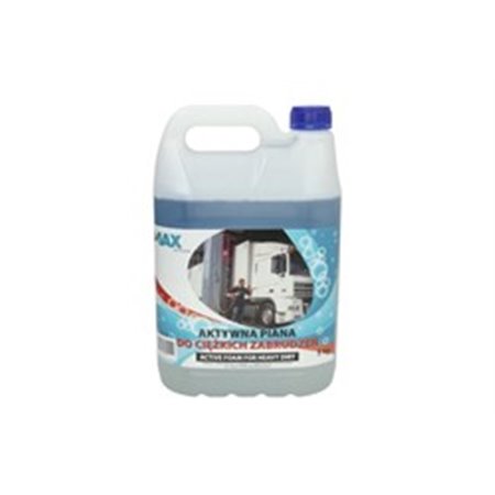 4MAX 1305-01-0051E - Chemical agent for removing road dirt, 5kg active foam/liquid 4MAX, DIMER substitute, intended use: car fra