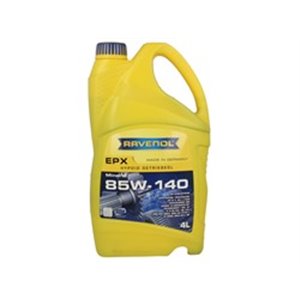 RAV EPX 85W140 GL-5 4L MTF oil EPX (4L) SAE 85W140 ;API GL 5; MACK GO J; MIL L 2105D