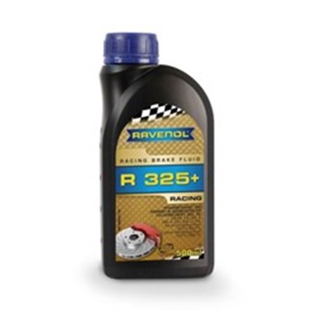 RAV RACING BF R325+ 0,5L Brake fluid, 0,5l, Racing Brake Fluid R325+