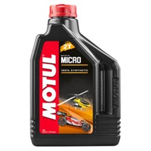 MICRO 2T 2L 105940 2T engine oil 2T MOTUL Micro 2l synthetic ester; for model engine
