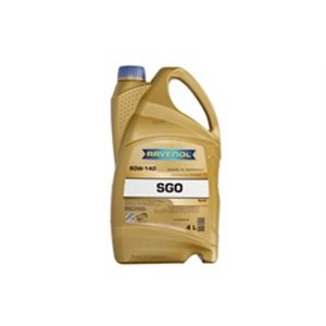 RAV SGO 80W140 GL-5 4L MTF oil (4L) SAE 80W140 ;API GL 5; MT 1; MACK GO J; MIL L 2105D; 