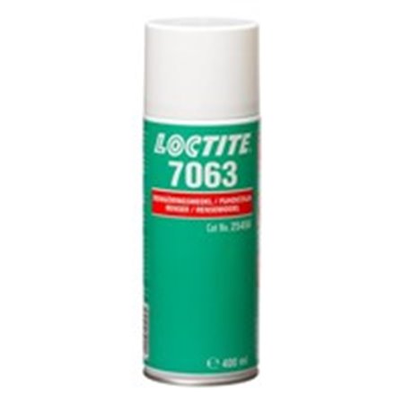 LOCTITE LOC 7063 400ML - Kemiskt medel för att ta bort olje- och fettfläckar, för ytrengöring 0,4L, avsedd användning: aluminium