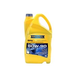 RAV EPX 80W90 GL-5 4L MTF oil EPX (4L) SAE 80W90 ;API GL 5; FORD SQ M2C9002 A; MAN 342 