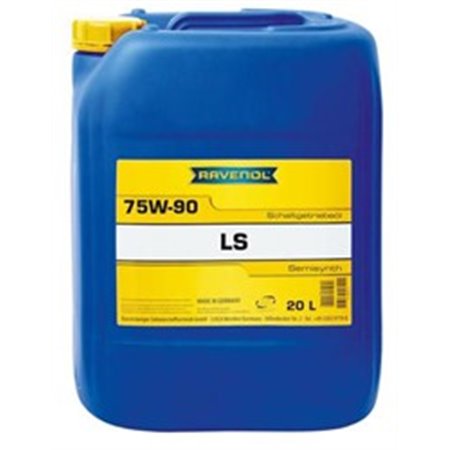 RAV SLS 75W140 LS 20L MTF oil SLS (20L) SAE 75W140 (limited slip (LS)) API GL 5 MIL L