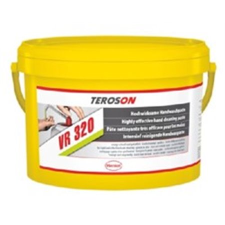 TEROSON TER VR 320 8,5KG EAST - TEROSON Hand-washing paste, net weight: 8,5 kg, capacity: 12,5 l, consistency: solid, colour: ye