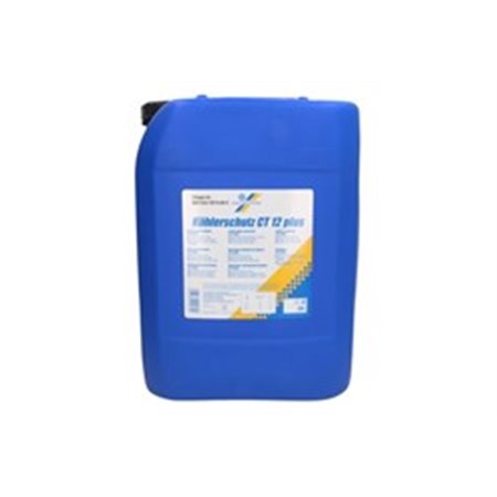 CARTECHNIC CT12 PLUS - Antifreeze/coolant fluids and concentrates (coolant type G12+) (20L, 1:1=-36°C), silicate free, 324 SNF (