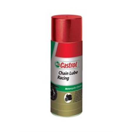 CHAIN LUBE RACING 0,4L Chain grease CASTROL CHAIN LUBE RACING for greasing spray 0,4l re