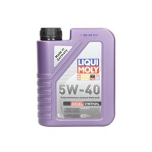 LIM1340 5W40 1L Mootoriõli Diesel Synthoil (1L) SAE 5W40 API CF ACEA B3 B4 BM