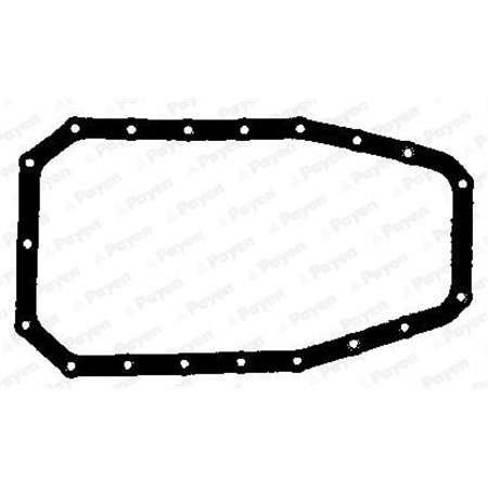 JH5215 Oil sump gasket (rubber) fits: MULTICAR FUMO, M26 IVECO DAILY I,