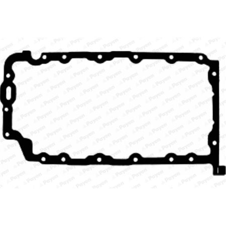 JH5057 Oil sump gasket fits: OPEL ASTRA G, FRONTERA B, OMEGA B, SIGNUM, 