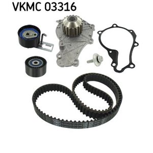 VKMC 03316 Timing set (belt + pulley + water pump) fits: VOLVO C30, S40 II, 