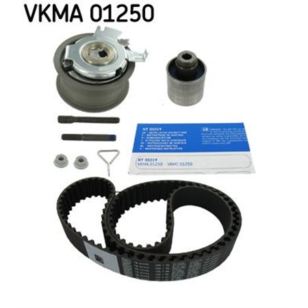 VKMA 01250 Kugghjulssats (rem + kedjehjul) passar: AUDI A2, A3, A4 B6, A4 B7, A6 C