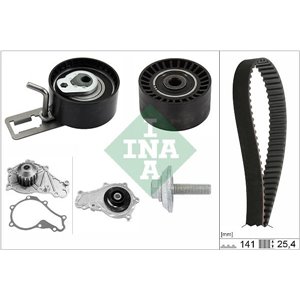 530 0578 30 Veepump + hammasrihmakomplekt Schaeffler INA - Top1autovaruosad