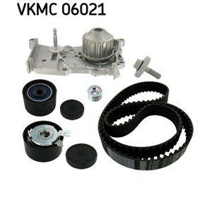 VKMC 06021 Timing set (belt + pulley + water pump) fits: RENAULT CLIO III, F