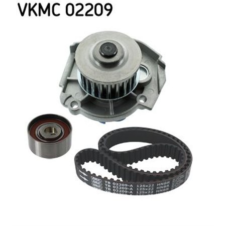 VKMC 02209 Water Pump & Timing Belt Kit SKF