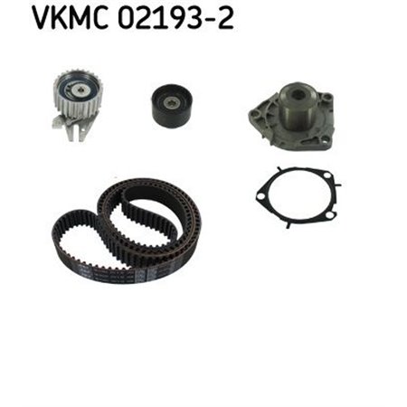 SKF VKMC 02193-2 - Kuggsats (rem + remskiva + vattenpump) passar: ALFA ROMEO 147, 156, 159, BRERA, GIULIETTA, GT, SPIDER FIAT 5