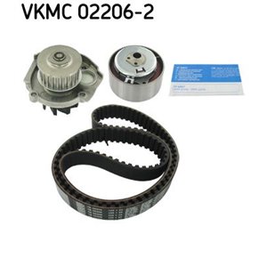 VKMC 02206-2 Water Pump & Timing Belt Kit SKF - Top1autovaruosad