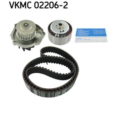 SKF VKMC 02206-2 - Timing set (belt + pulley + water pump) fits: ALFA ROMEO MITO AUDI A6 C7 FIAT 500, 500 C, DOBLO, DOBLO/MINI