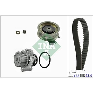 530 0171 30 Vattenpump & Kamremssats Schaeffler INA - Top1autovaruosad