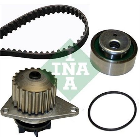 INA 530 0012 30 - Timing set (belt + pulley + water pump) fits: CITROEN AX, BERLINGO, BERLINGO/MINIVAN, BX, C15, C15/MINIVAN, SA