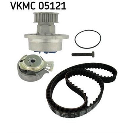 SKF VKMC 05121 - Timing set (belt + pulley + water pump) fits: DAEWOO ESPERO FSO LANOS OPEL ASTRA F, ASTRA F CLASSIC, ASTRA G,